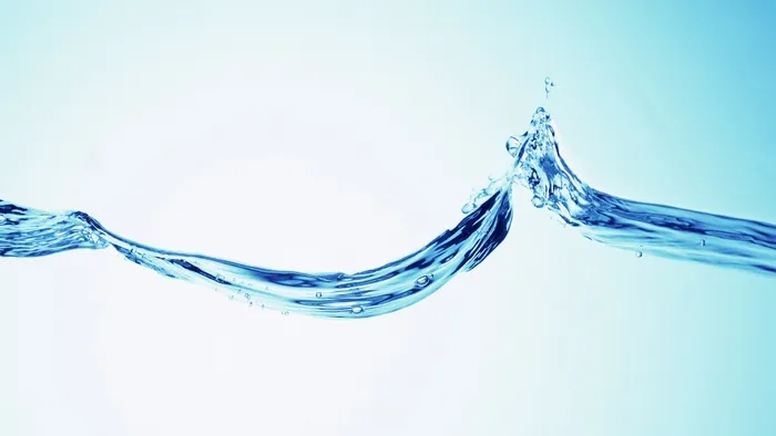 高清水滴水流