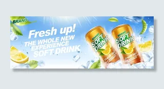 啤酒海报设计素材模板