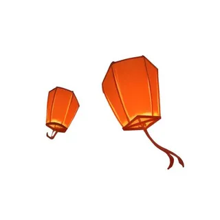 灯笼孔明灯免抠