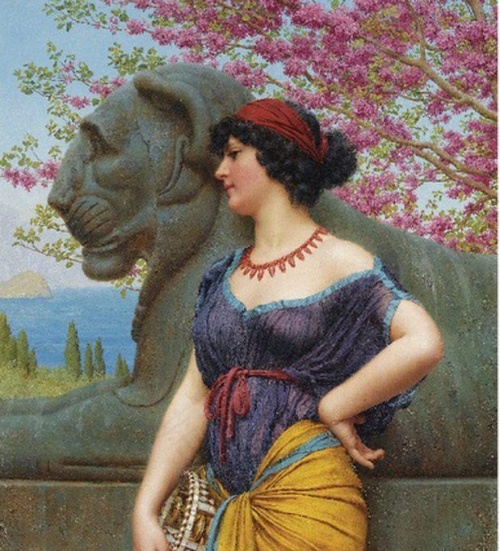 约翰·威廉·戈沃德女性油画图片
