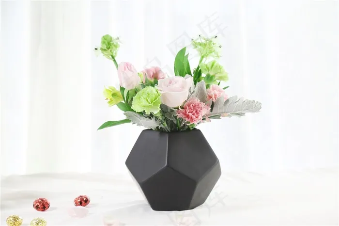 唯美鲜花花束图片