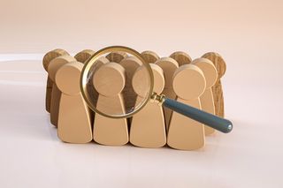 世界人口日人口普查3D立体建模场景