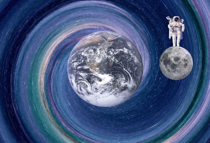元宇宙世界风景天空背景墙
