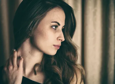 清新唯美可爱的女孩摄影图片