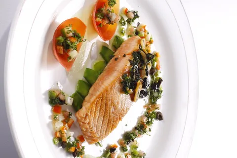 香煎脆皮三文鱼 (3)