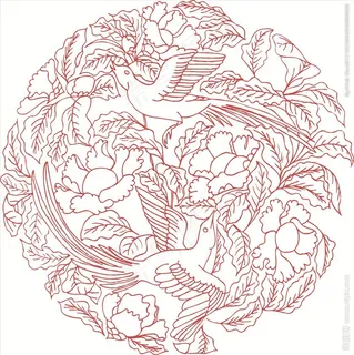 和平鸽落在树枝上