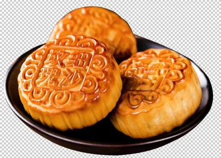 月饼免扣素材