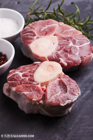 新鲜的排骨猪肉高清图