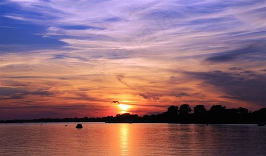 醉美夕阳图片素材