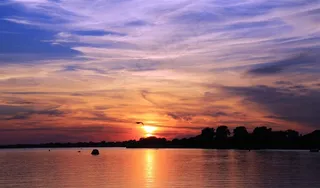 醉美夕阳图片素材