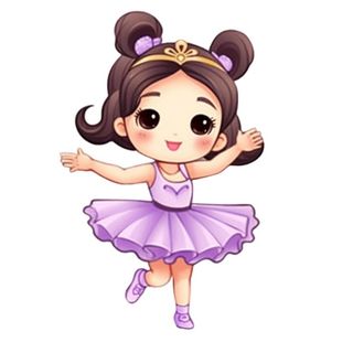 穿裙子跳舞的女孩免抠