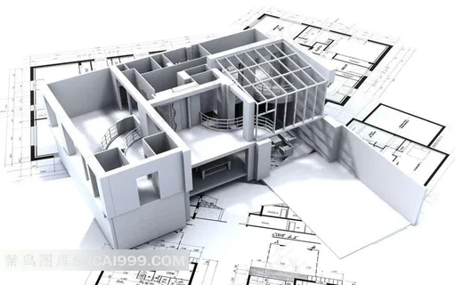 3D立体室内装潢图纸素材 3D立体室内装潢图纸素材