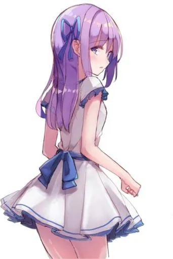 动漫女孩 PNG免抠(601x899)