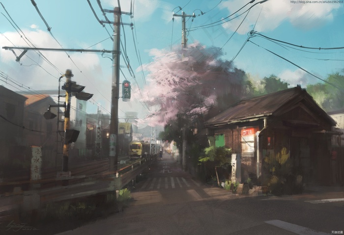 小城里的街道967