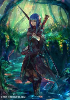 日本背箭筒的二次元人物手绘动漫图片 日本背箭筒的二次元人物手绘动漫图片