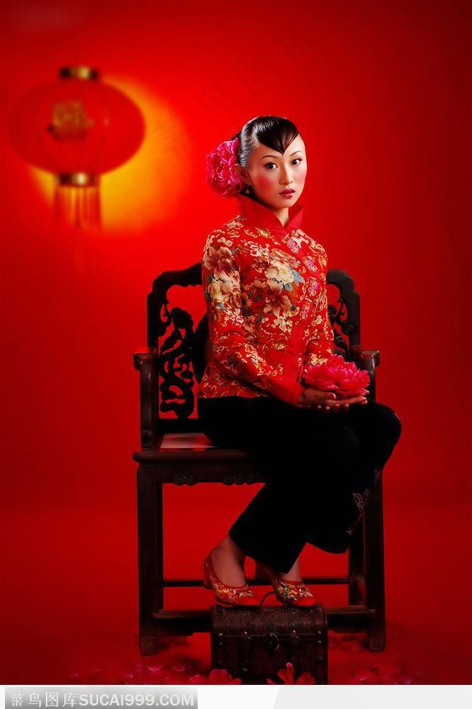 坐着的新娘