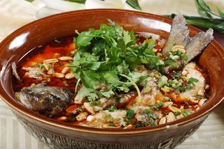 川菜湘菜高清菜谱 肚盆 鱼