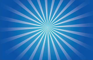 蓝色放射背景图
