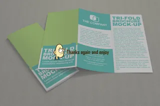 三折页宣传样机