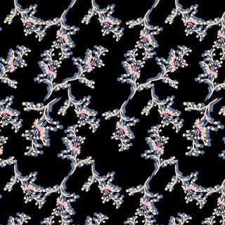 花卉唯美手绘花朵面料纹理手机壳布料面料印花服装矢量图案素材