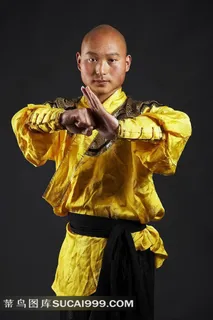 抱拳的和尚素材