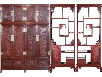红木中式多宝柜