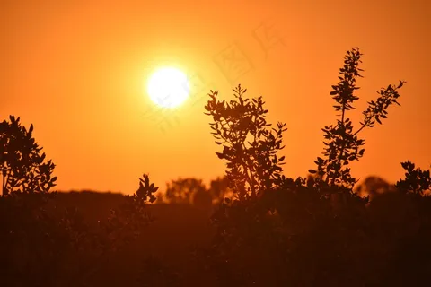 黄昏夕阳风光摄影图片 黄昏夕阳风光摄影图片