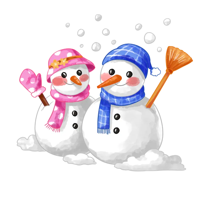 雪人免抠素材
