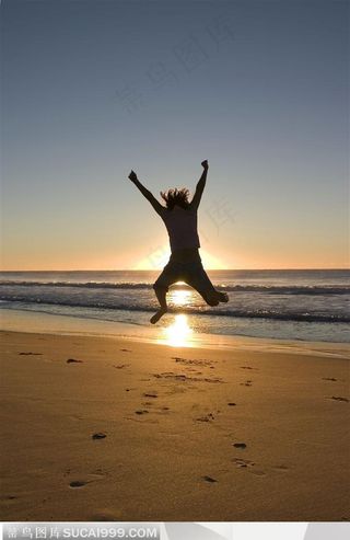 跃动的活力-腾空跳起来舞动的青春