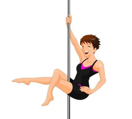 钢管舞 PNG免抠(450x405)