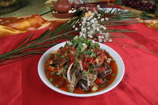 049剁椒手撕茄-民安宾馆