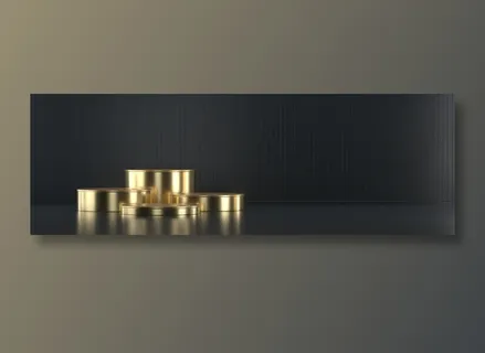 黑色高端产品展台