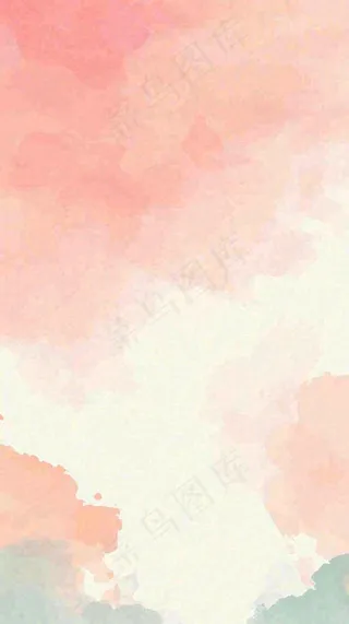 水墨泼墨粉色绿色渐变纹理背景