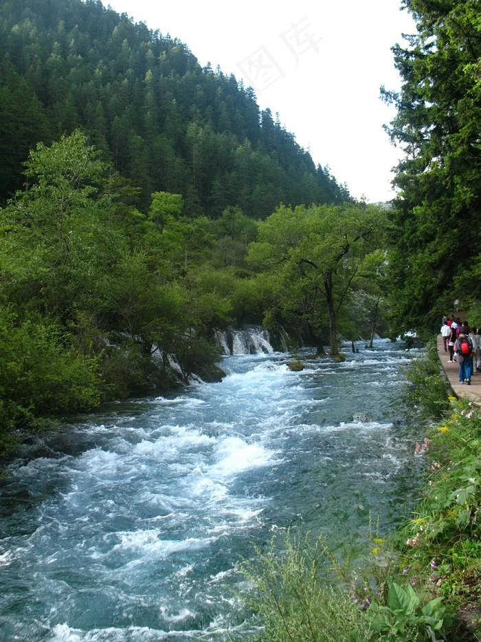 九寨沟风景图片