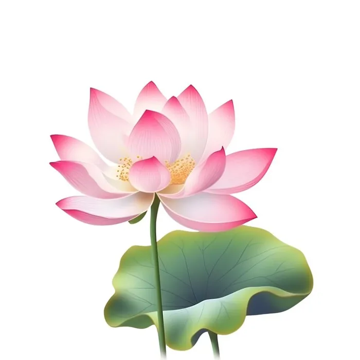 荷花荷叶莲花免抠(1900x1900)