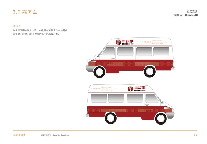 33-商务车 羊故事 西北菜 VI设计 餐饮 cdr矢量模版下载