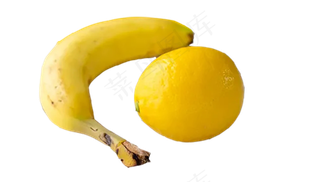 免扣水果香蕉柠檬