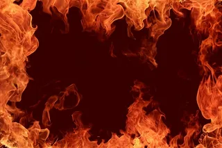 火焰边框背景高清图片
