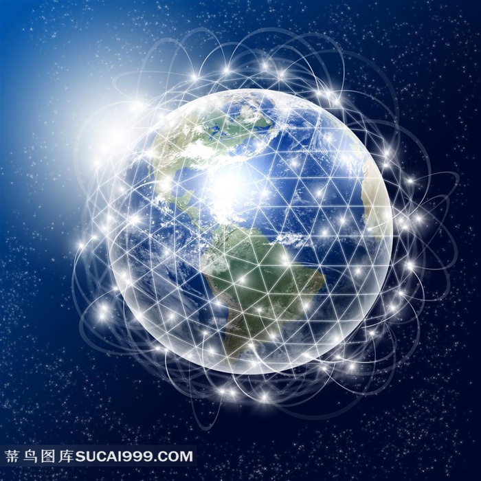 网格地球设计图片