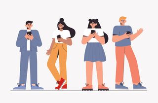 扁平化人物场景办公互联网等距ai矢量设计网页海报UI素材插画