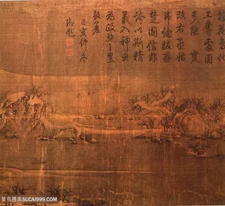 中国风界画山水图163