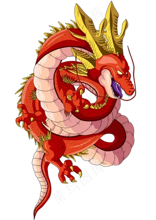 经典漫画七龙珠人物龙