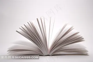 翻开的书籍图片素材