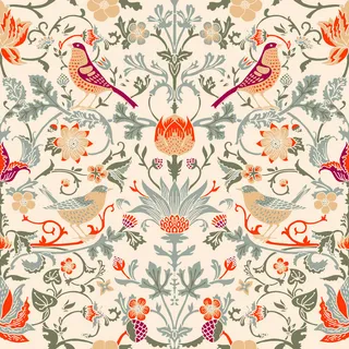 花卉唯美手绘花朵面料纹理手机壳布料面料印花服装矢量图案素材