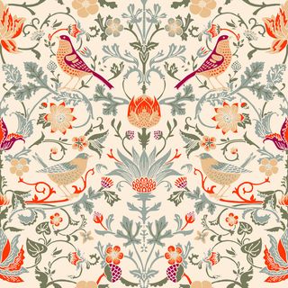 花卉唯美手绘花朵面料纹理手机壳布料面料印花服装矢量图案素材