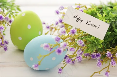 复活节彩蛋高清图片