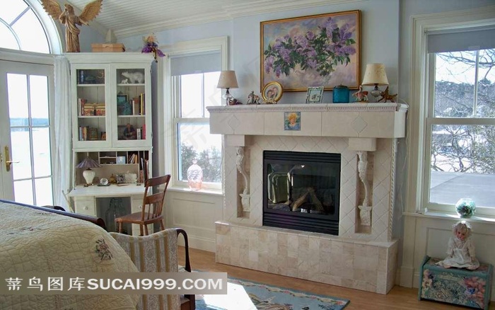 白色欧式家居效果图