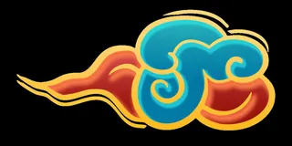 中国风中式国潮敦煌云纹祥云插画图案云朵云彩元素PSDAI设计素材