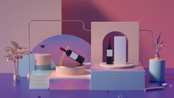 酒样机贴图包装logo样机