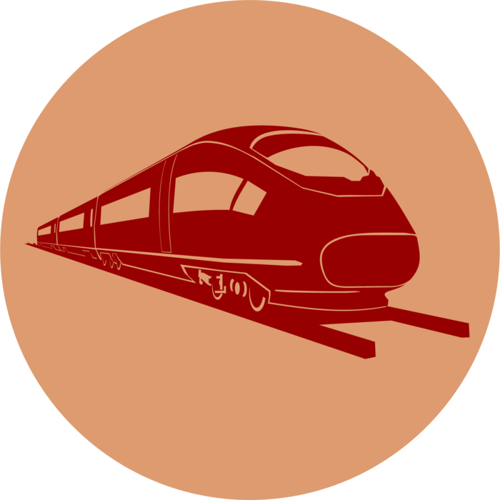 高铁列车动车动画免扣素材PNG